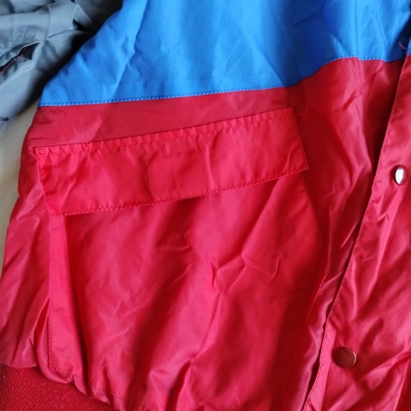 VTG 1990s 😎 Tae KWON Do Jacket LARGE WIDE Big Logo Color Block - Picture 9 of 9